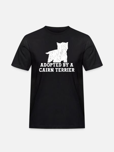Cairn Terrier Dog - Men's Workwear T-Shirt - black