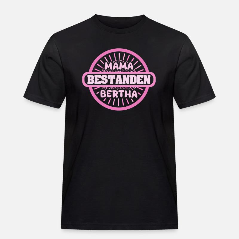 Bertha as a given name - Men's Workwear T-Shirt - black