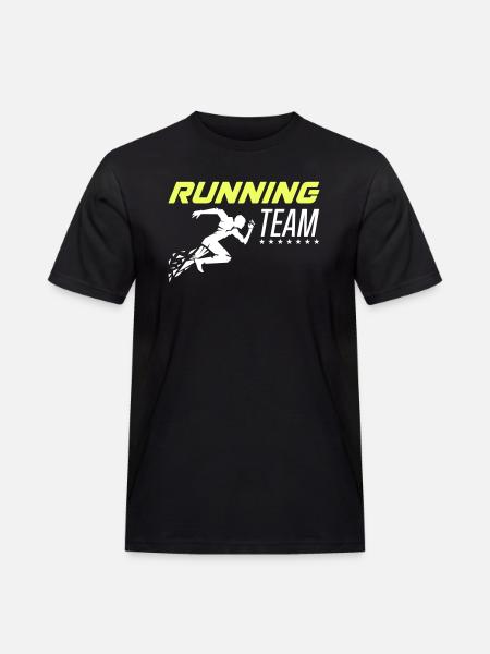 Running Team 1 - Men's Workwear T-Shirt - black