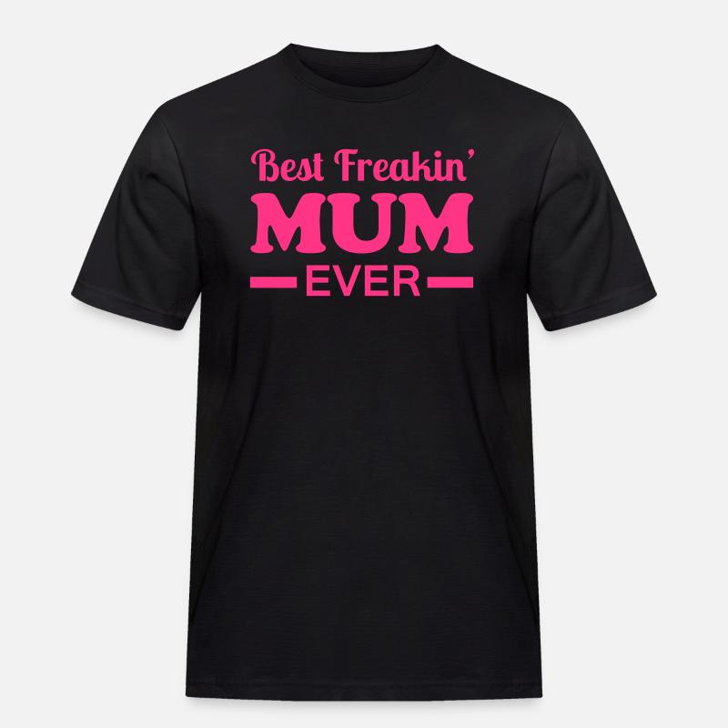 Mum - Men's Workwear T-Shirt - black