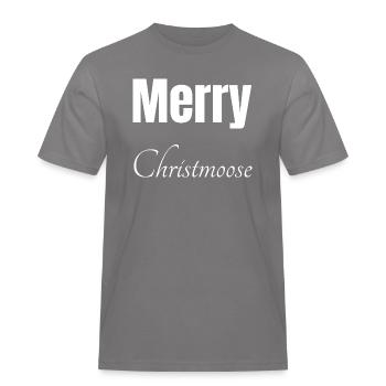 Deer Cool Bear Beach vacances Canadian Dork - T-shirt Workwear homme - gris - Devant - AI Model Male 185 dark (185cm)