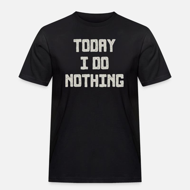TODAY - Männer Workwear T-Shirt - Schwarz