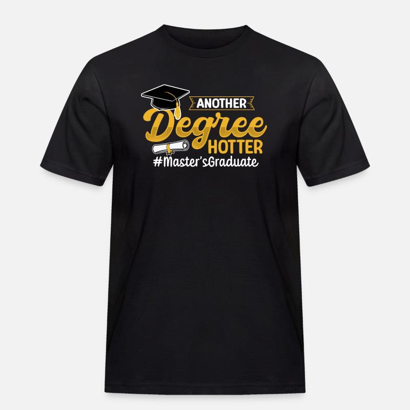 Master's Degree Studies Master's Degree - Men's Workwear T-Shirt - black