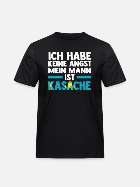 Kasachen Kasachstan - Männer Workwear T-Shirt - Schwarz