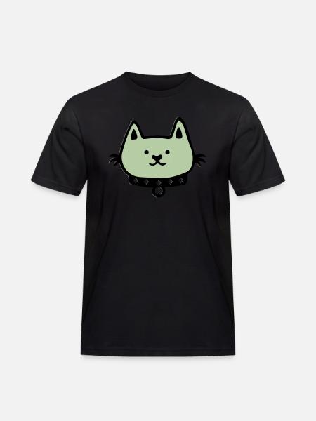 Cat Comic - Men's Workwear T-Shirt - black