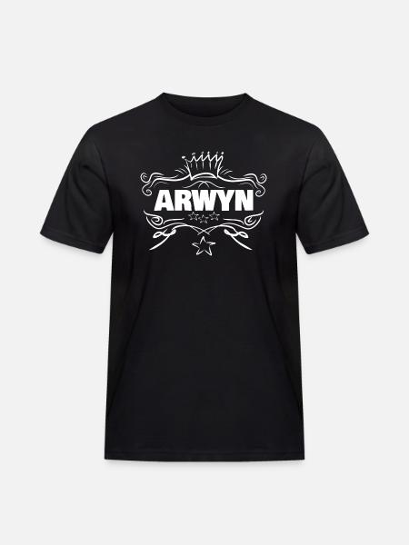 Arwyn bébé - T-shirt Workwear homme - noir