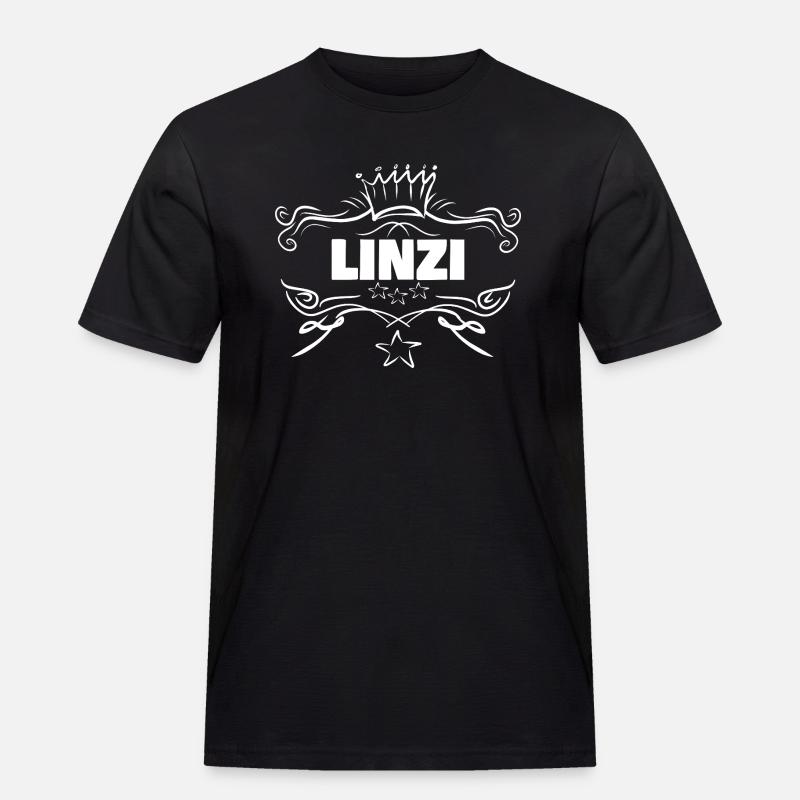 Linzi - Männer Workwear T-Shirt - Schwarz