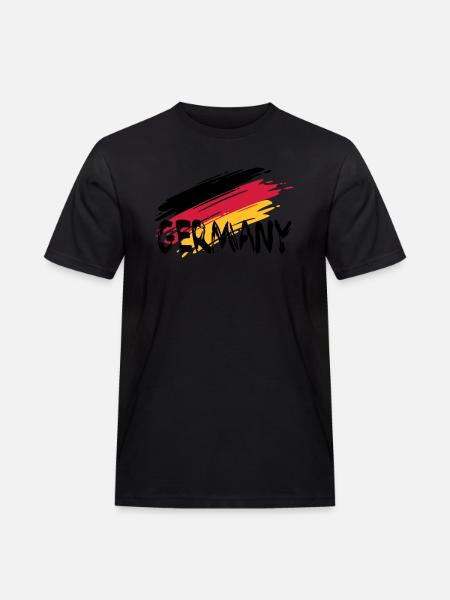 GERMANY - Männer Workwear T-Shirt - Schwarz