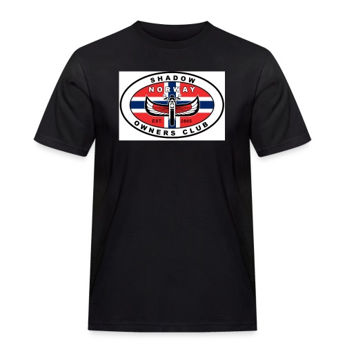 SHOC Norway Patch jpg - Workwear T-Shirt for menn