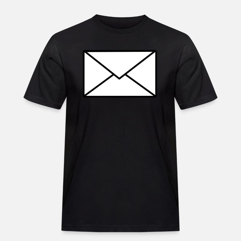 Brief - Männer Workwear T-Shirt - Schwarz