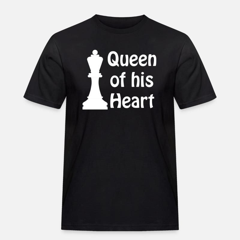 boardgame chess backgammon game night - Männer Workwear T-Shirt - Schwarz