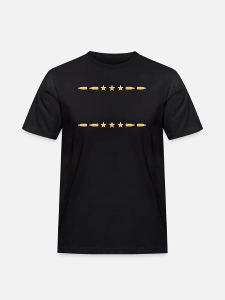 Text Frame Beer Bottles - Men's Workwear T-Shirt - black