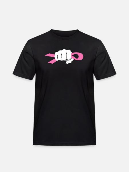 KAMPF-KREBS-SHIRT - Männer Workwear T-Shirt - Schwarz
