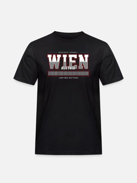 Vienne - T-shirt Workwear homme - noir