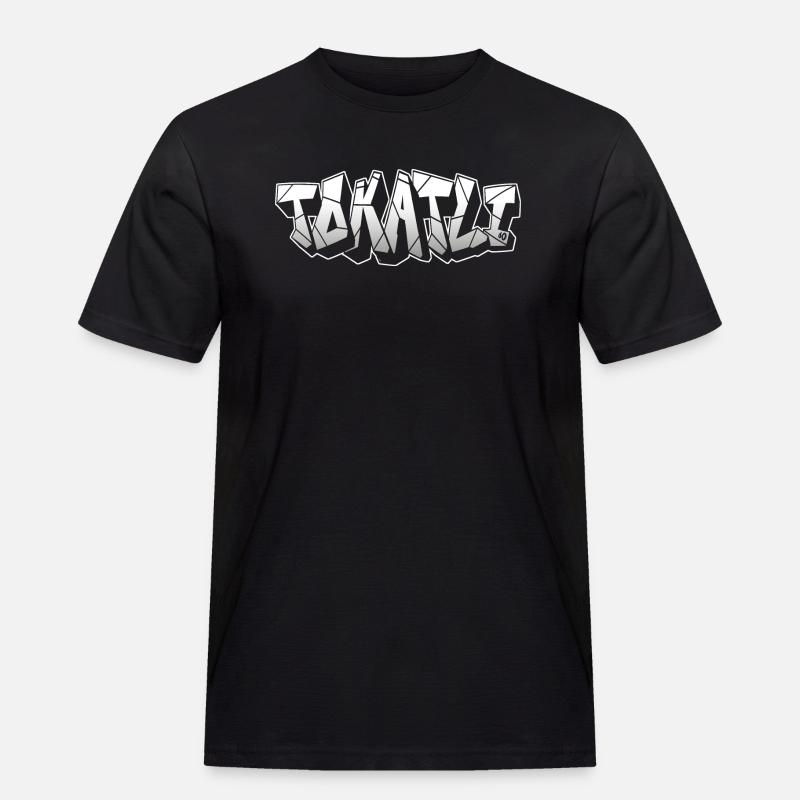 Tokatli - Männer Workwear T-Shirt - Schwarz