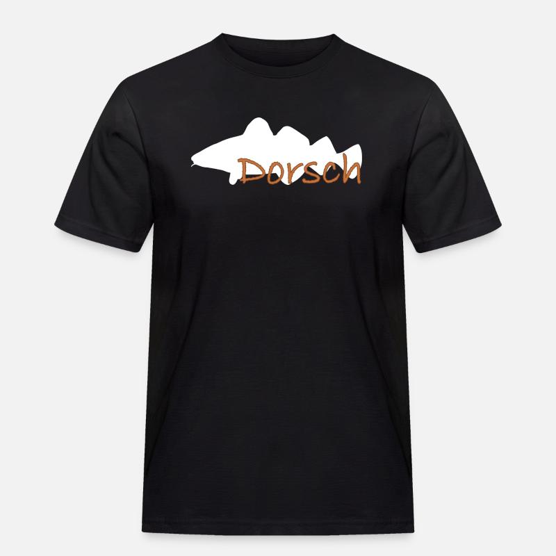 Cod white - Men's Workwear T-Shirt - black