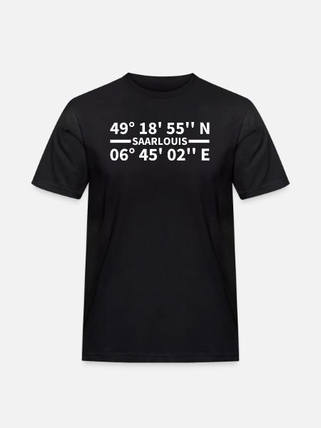 Saarlouis coordinates - Men's Workwear T-Shirt - black