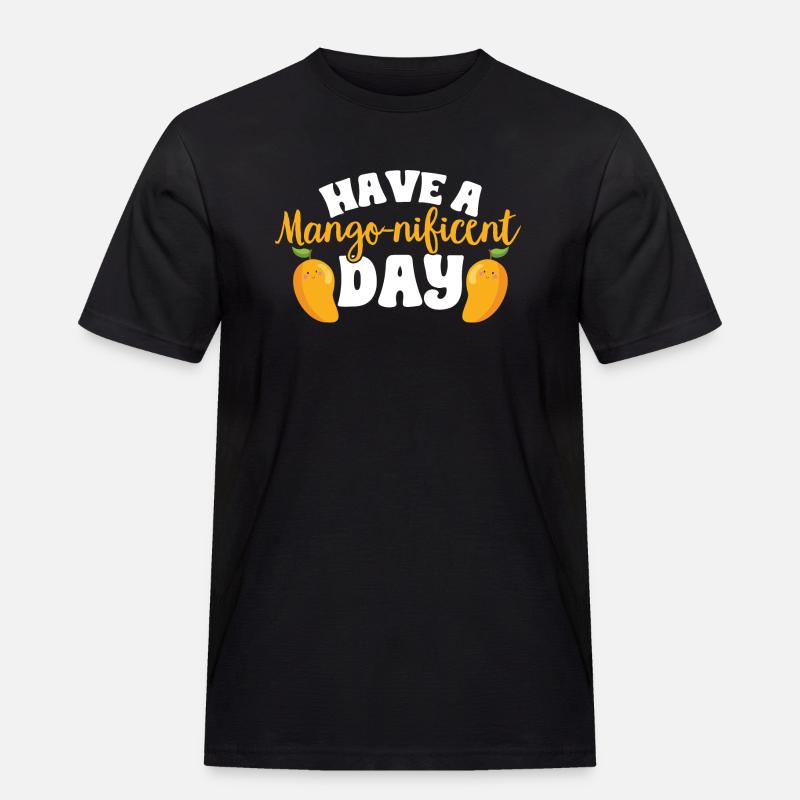 Mango Fruit Mango - Men's Workwear T-Shirt - black
