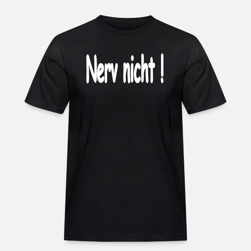 Auto - Männer Workwear T-Shirt - Schwarz