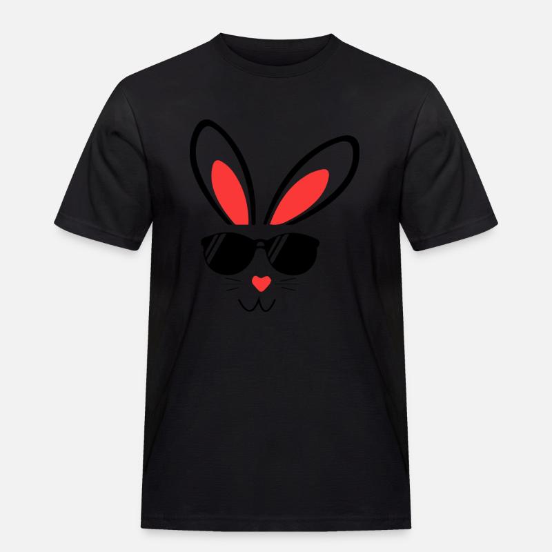 Rabbit, Rabbit, Easter rabbit - Men's Workwear T-Shirt - black