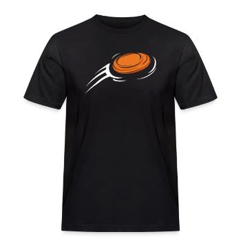 Trapschießen Skeet Tontaubenschießen - Männer Workwear T-Shirt - Schwarz - Vorne - AI Model Male 178 light (178cm)