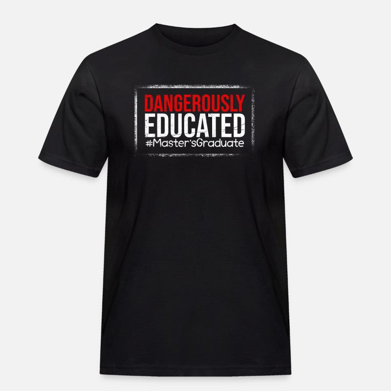 Master's Degree Studies Master's Degree - Men's Workwear T-Shirt - black
