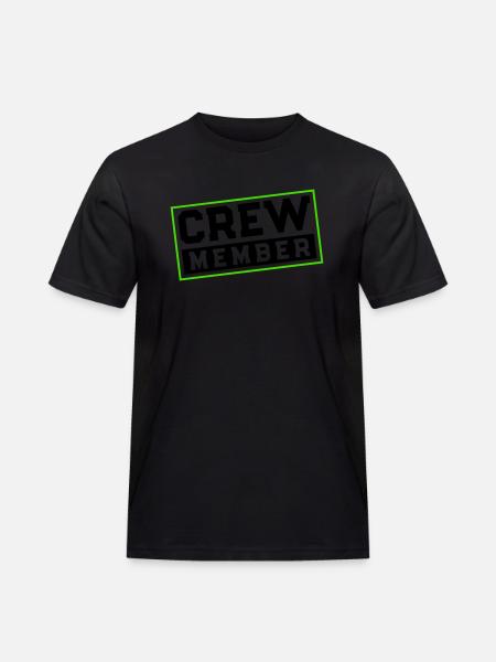 Membre d’équipage - T-shirt Workwear homme - noir
