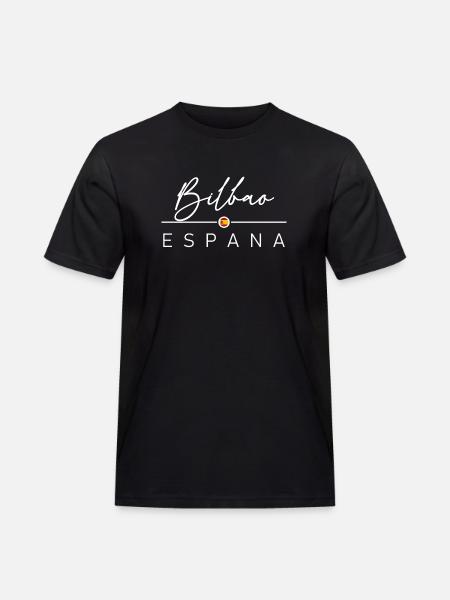 Spain - Bilbao - Spain - España - Men's Workwear T-Shirt - black