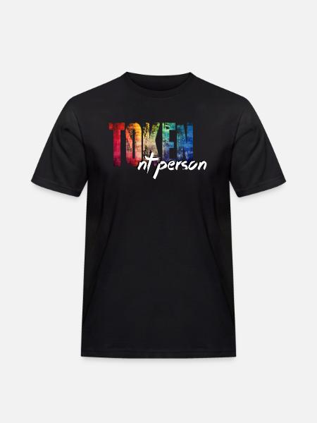 One is always neurotypical: the Token NT person! - Men's Workwear T-Shirt - black