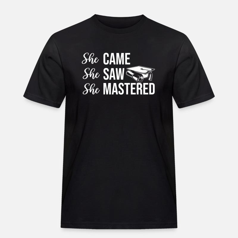 Master's Degree Studies Master's Degree - Men's Workwear T-Shirt - black