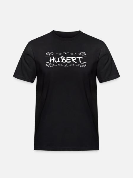 Hubert as a name - Men's Workwear T-Shirt - black