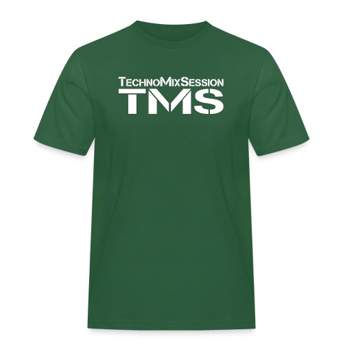 TMS-TechnoMixSession (white) - Männer Workwear T-Shirt