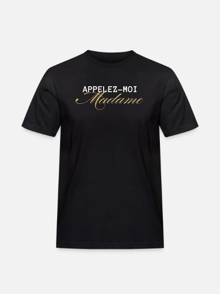 Call Me Mrs. Gold- Bride-to-be - Men's Workwear T-Shirt - black