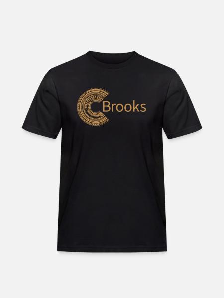 For Brooks - Men's Workwear T-Shirt - black