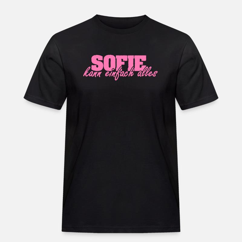 Mrs. Sofie - Men's Workwear T-Shirt - black