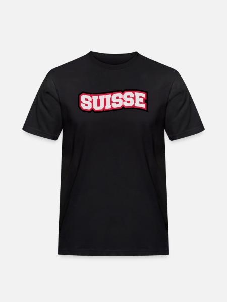 Suisse Design - Men's Workwear T-Shirt - black