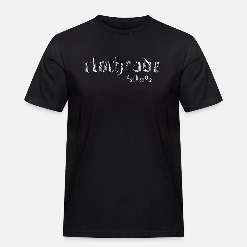 Clothcode THC c21h30o2 - T-shirt Workwear homme - noir