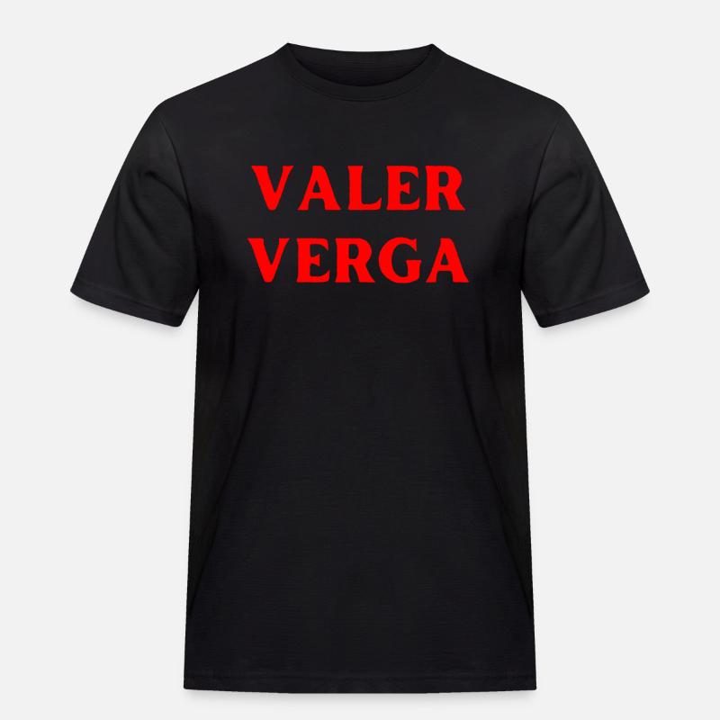 wertlos sein Spanisch Sprache - Männer Workwear T-Shirt - Schwarz