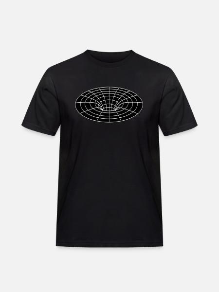 black hole - Men's Workwear T-Shirt - black