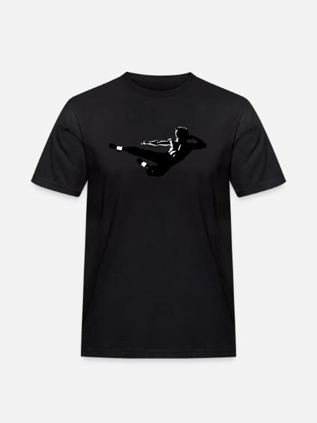 bruce lee - Men's Workwear T-Shirt - black