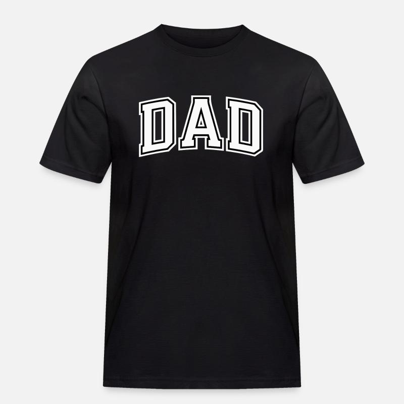 BESTER VATER - Männer Workwear T-Shirt - Schwarz