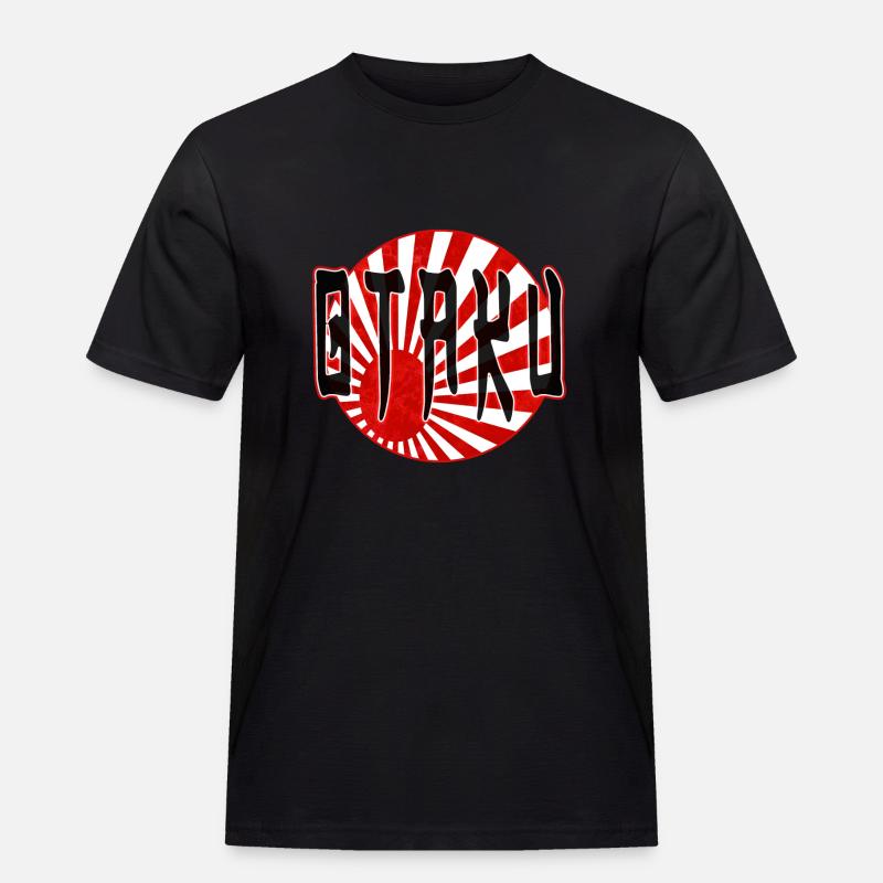 Otaku - Men's Workwear T-Shirt - black