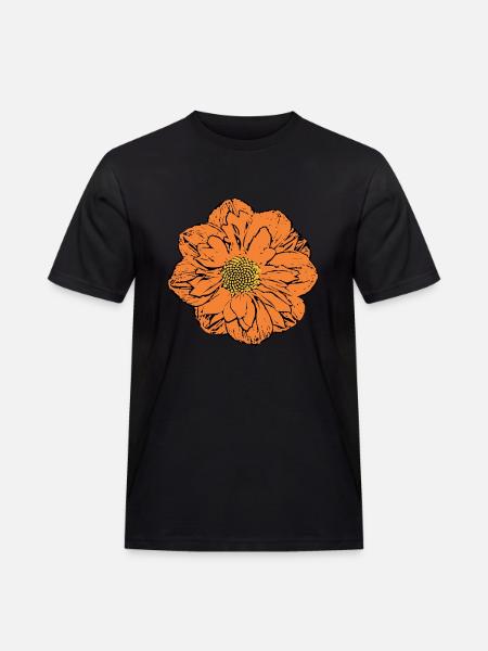 Fleur cadeau - T-shirt Workwear homme - noir