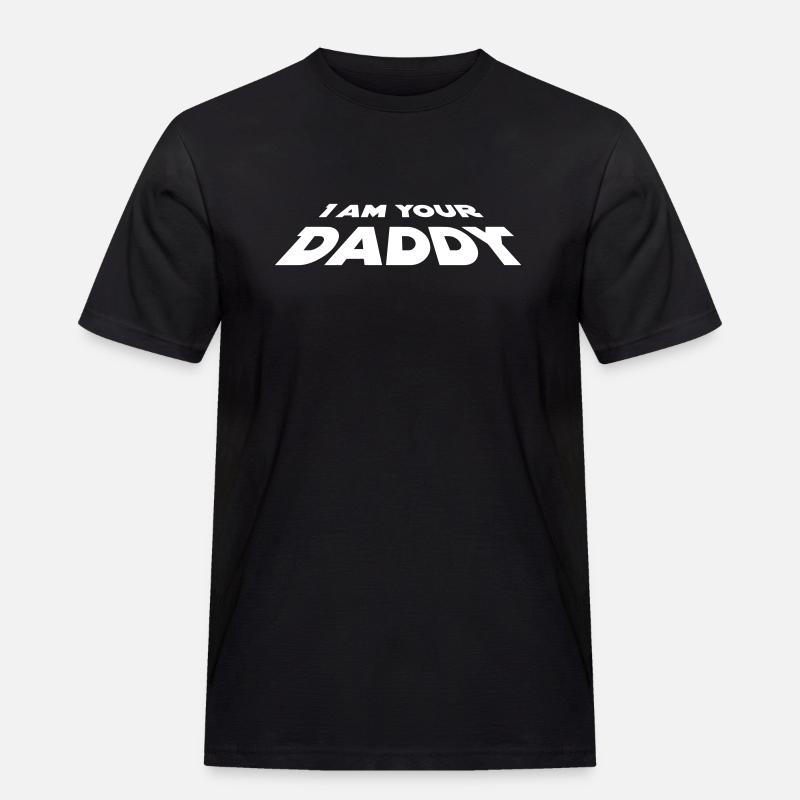 I Am Your Daddy - Men's Workwear T-Shirt - black