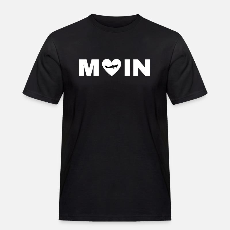 MOIN - Männer Workwear T-Shirt - Schwarz