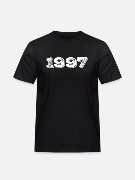 Birthday present 1997 - 1997 - Men's Workwear T-Shirt - black