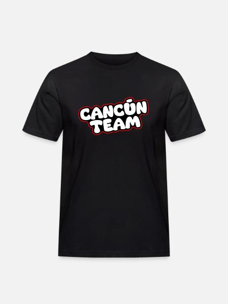 Cancun Team - Men's Workwear T-Shirt - black