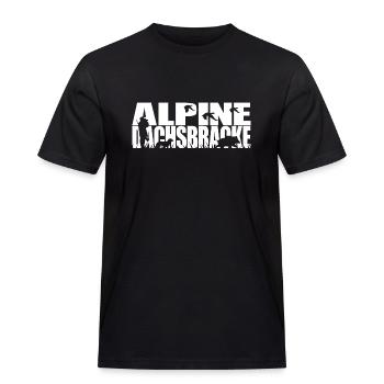 ALPINE DACHSBRACKE Chiens de chasse Chien de chasse Wilsigns - T-shirt Workwear homme - noir - Devant - AI Model Male 178 light (178cm)