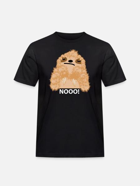 Nooo! - Men's Workwear T-Shirt - black