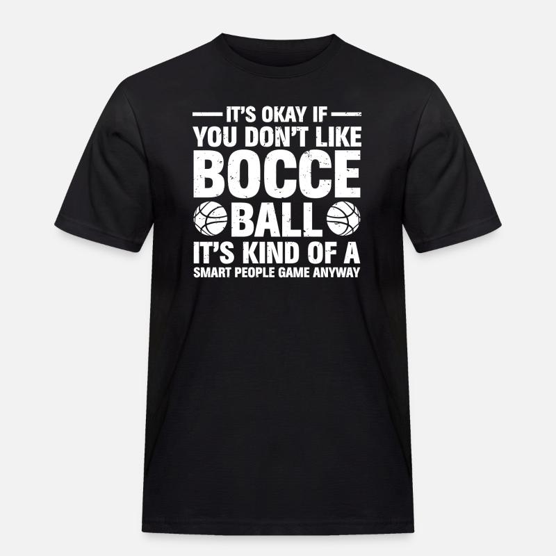 Bocce Ball Bocce Player - Men's Workwear T-Shirt - black